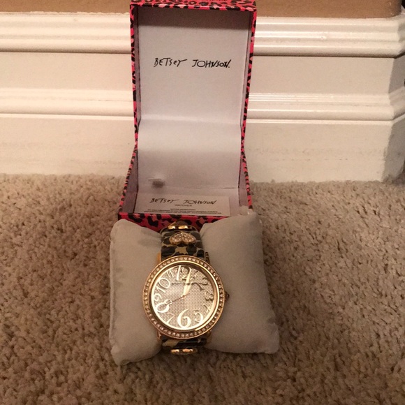 Betsey Johnson Jewelry - Women's watch Betsey Johnson NEVER WORN
